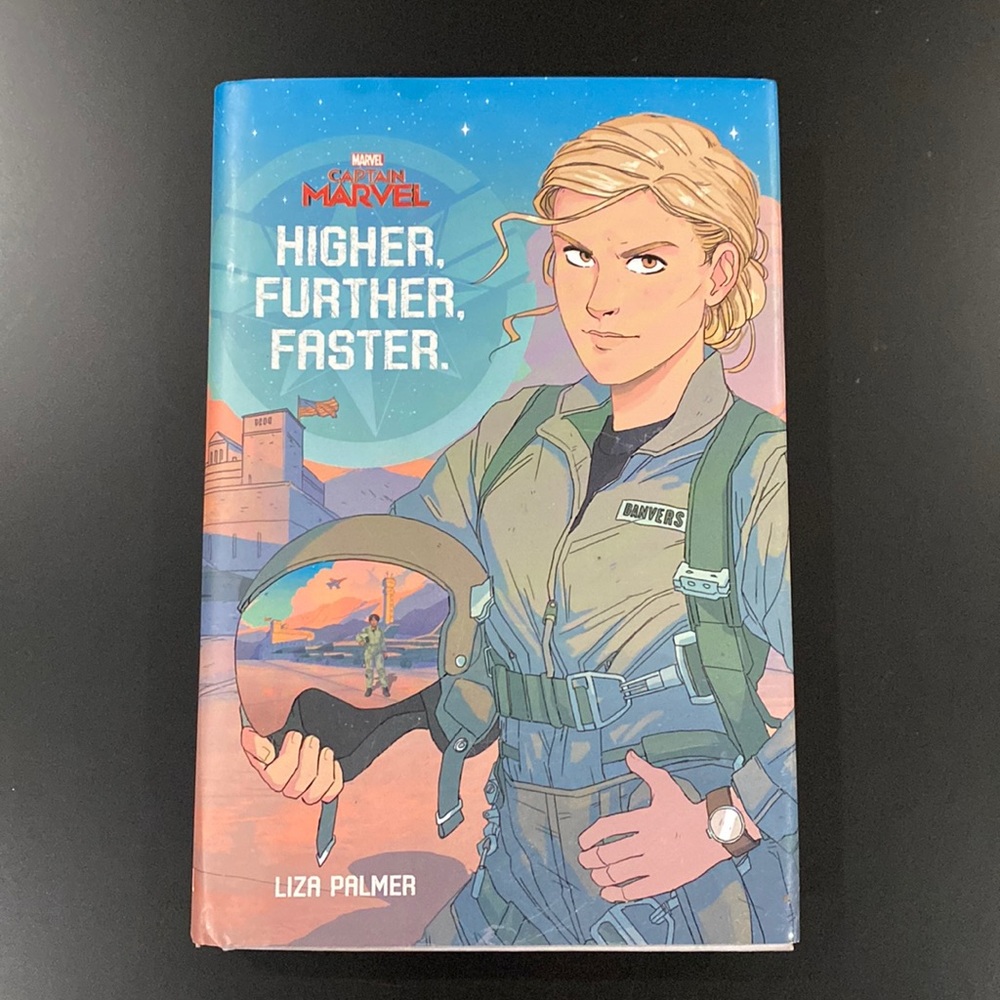 Captain Marvel: Higher, Further, Faster by Liza Palmer - Hardcover Novel